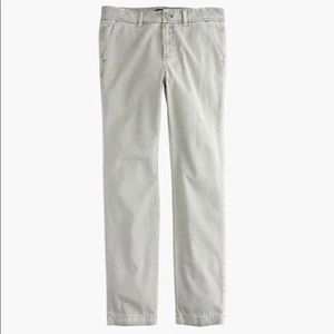 Jcrew Sunday Slim Chino Olive Green